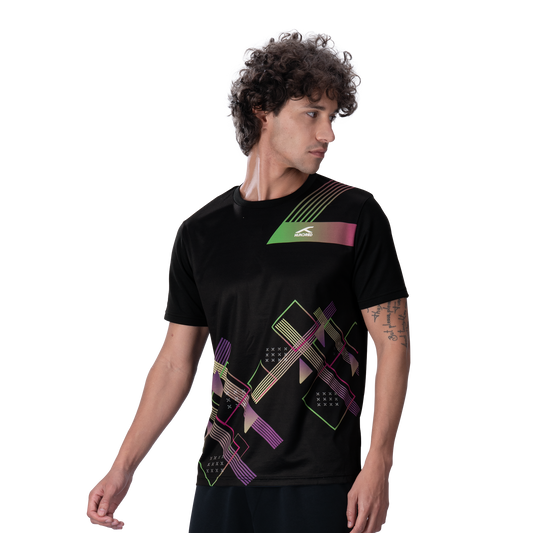 Smash Volt T-Shirt - BLACK