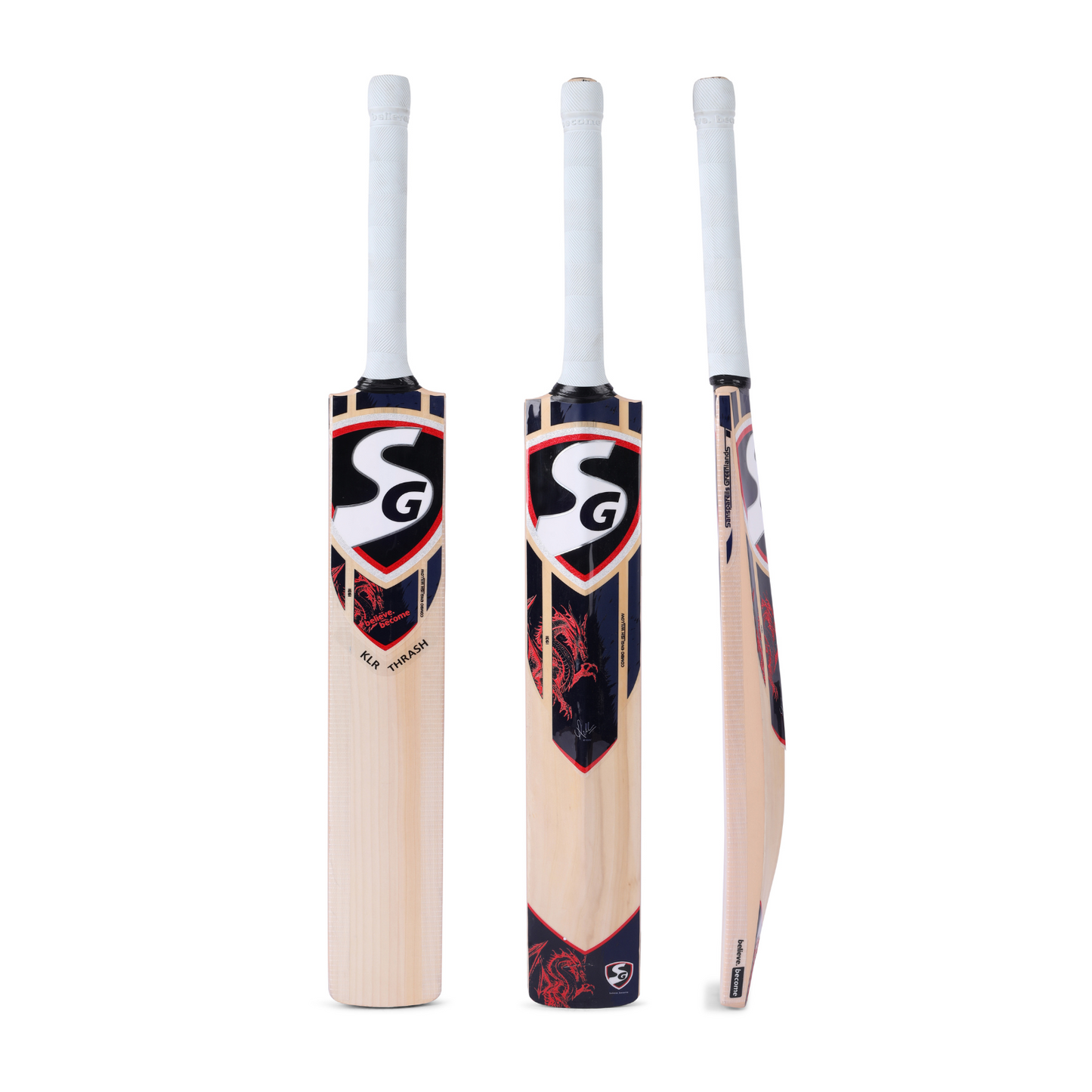 مضرب كريكيت SG KLR Thrash English Willow (سلسلة KL Rahul)