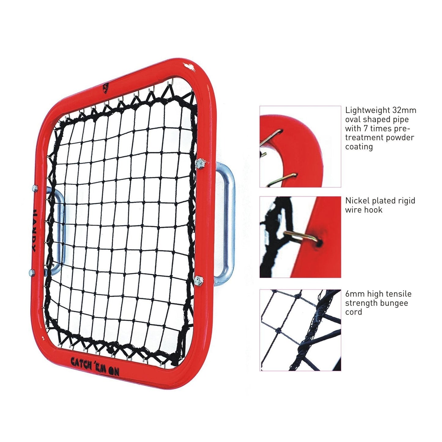 SG Catch Em On Handy Cricket and Football Re-bounder