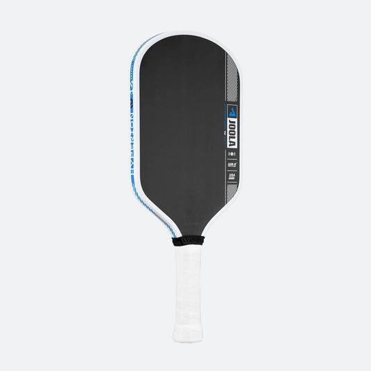 White background, product image of the JOOLA Simone Jardim Hyperion Pro IV Pickleball Paddle. 16mm.