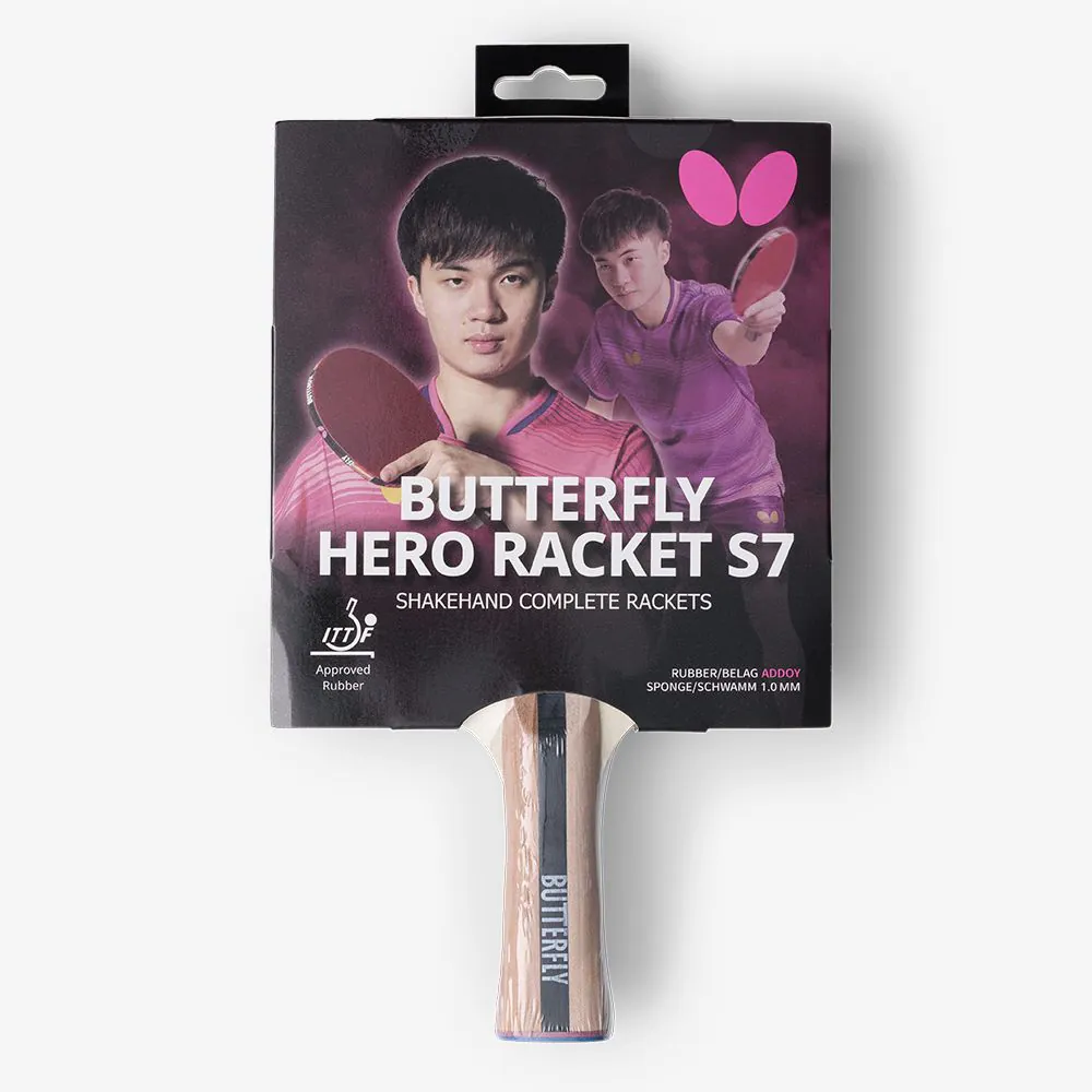 Butterfly Hero Racket S7