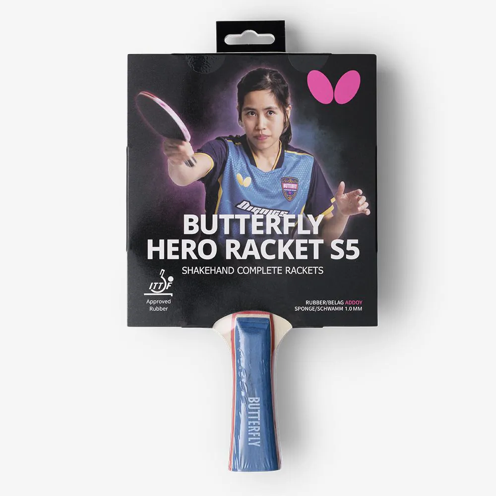 Butterfly Hero Racket S5