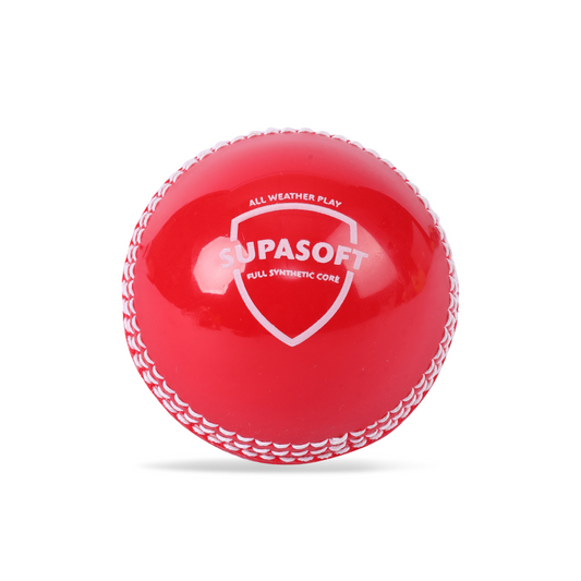 SG Supasoft Cricket Ball - (Red)
