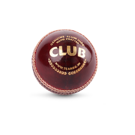 SG Clubª Red Cricket Leather Ball