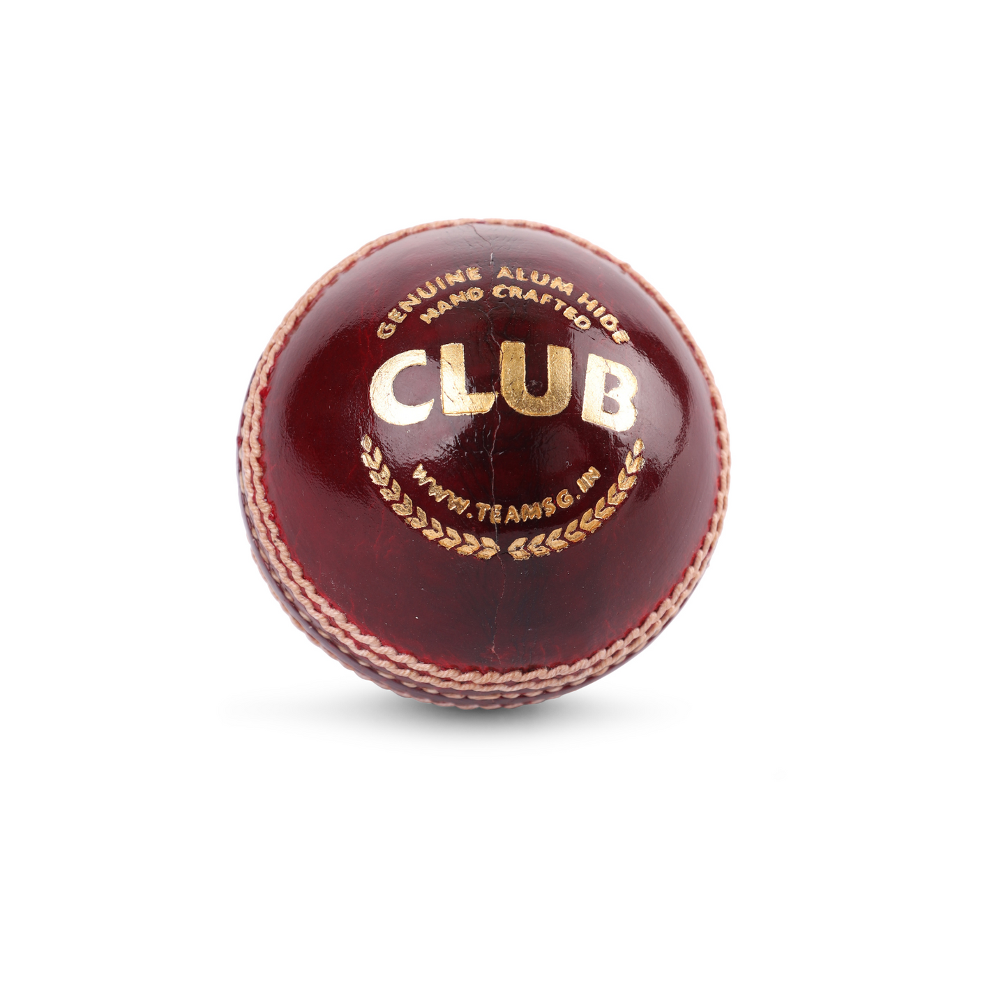 SG Clubª Red Cricket Leather Ball