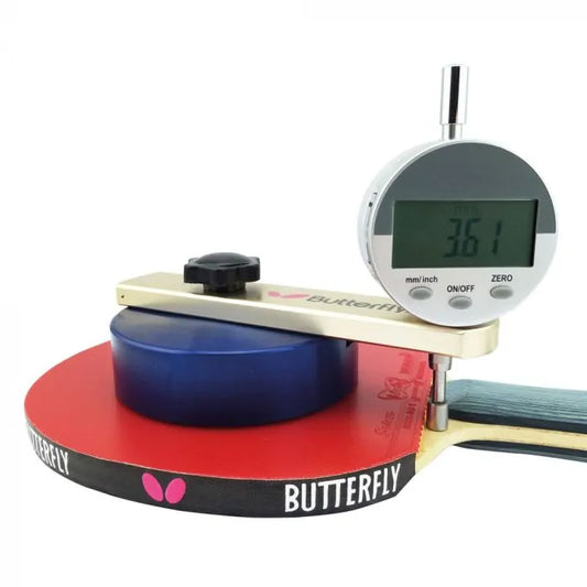 RUBBER THICKNESS MEASUREMENT DEVICE