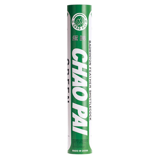 Chaopai Green  Badminton Goose Feather Good Durability Badminton Shuttlecocks