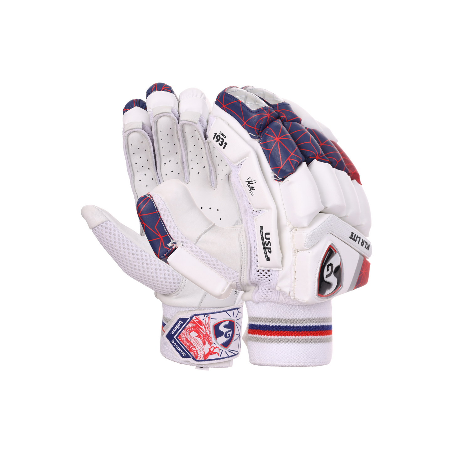 SG KLR Lite Batting Glove  KL Rahul Series