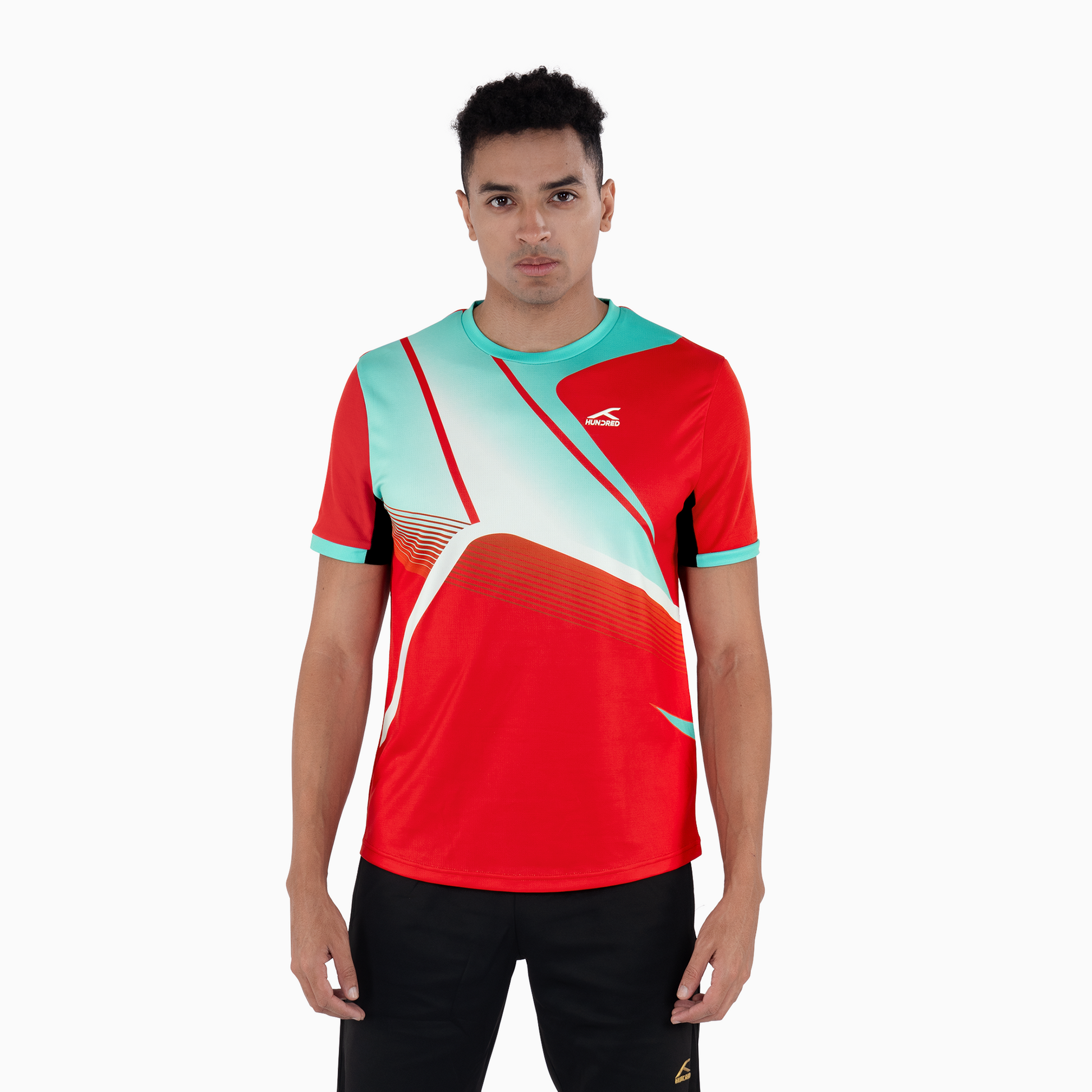 Scallop T-Shirt-Red