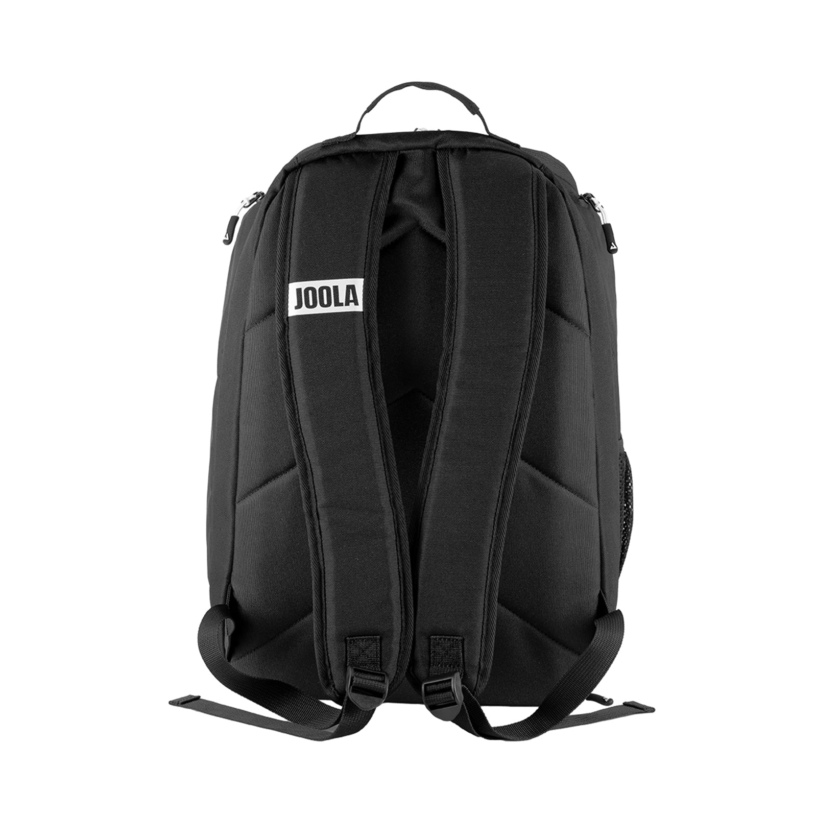 White background, product image of the back of a JOOLA Vision II Backpack.