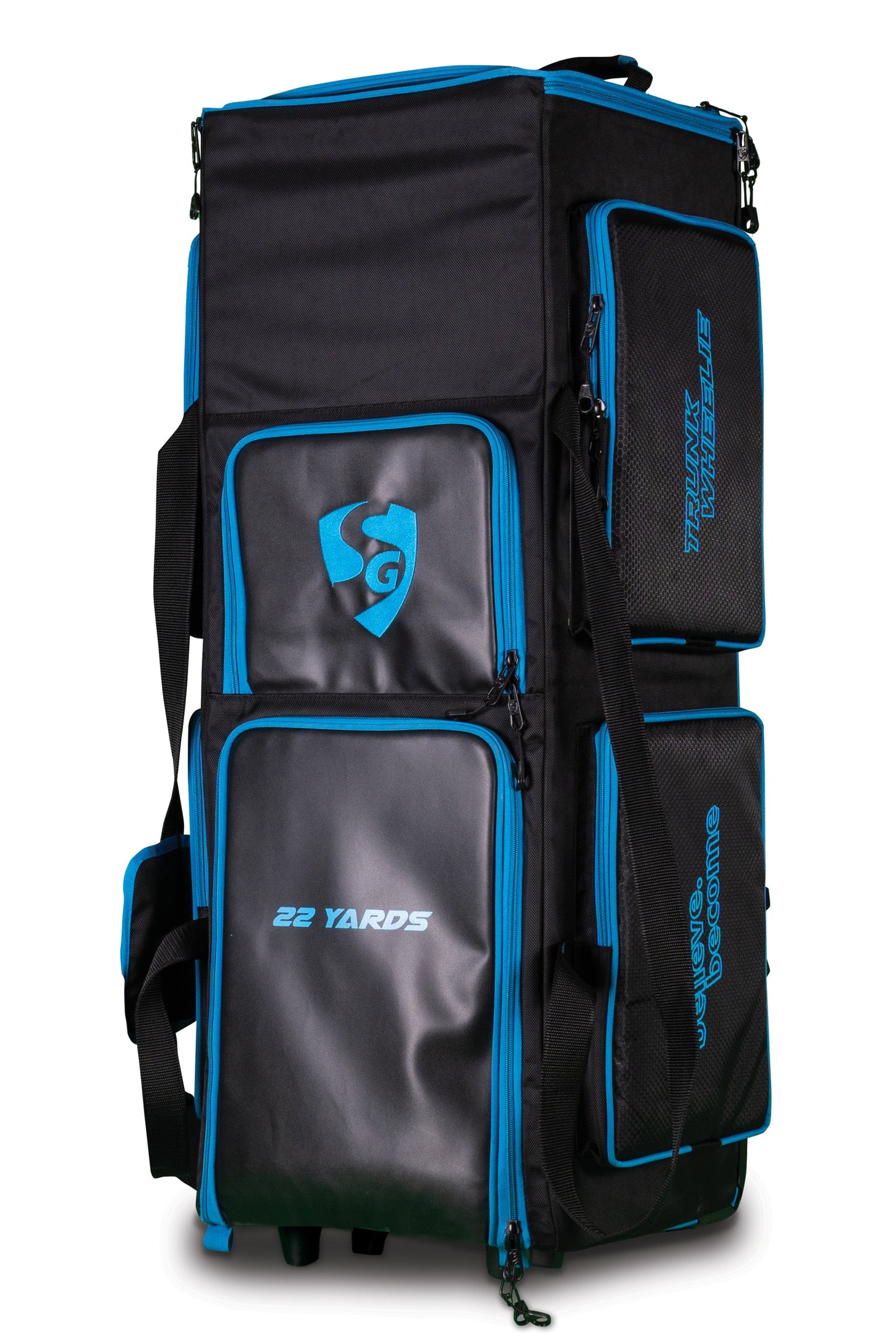 SG 22 Yards Wheelie Trunk Cricket Kit Bag