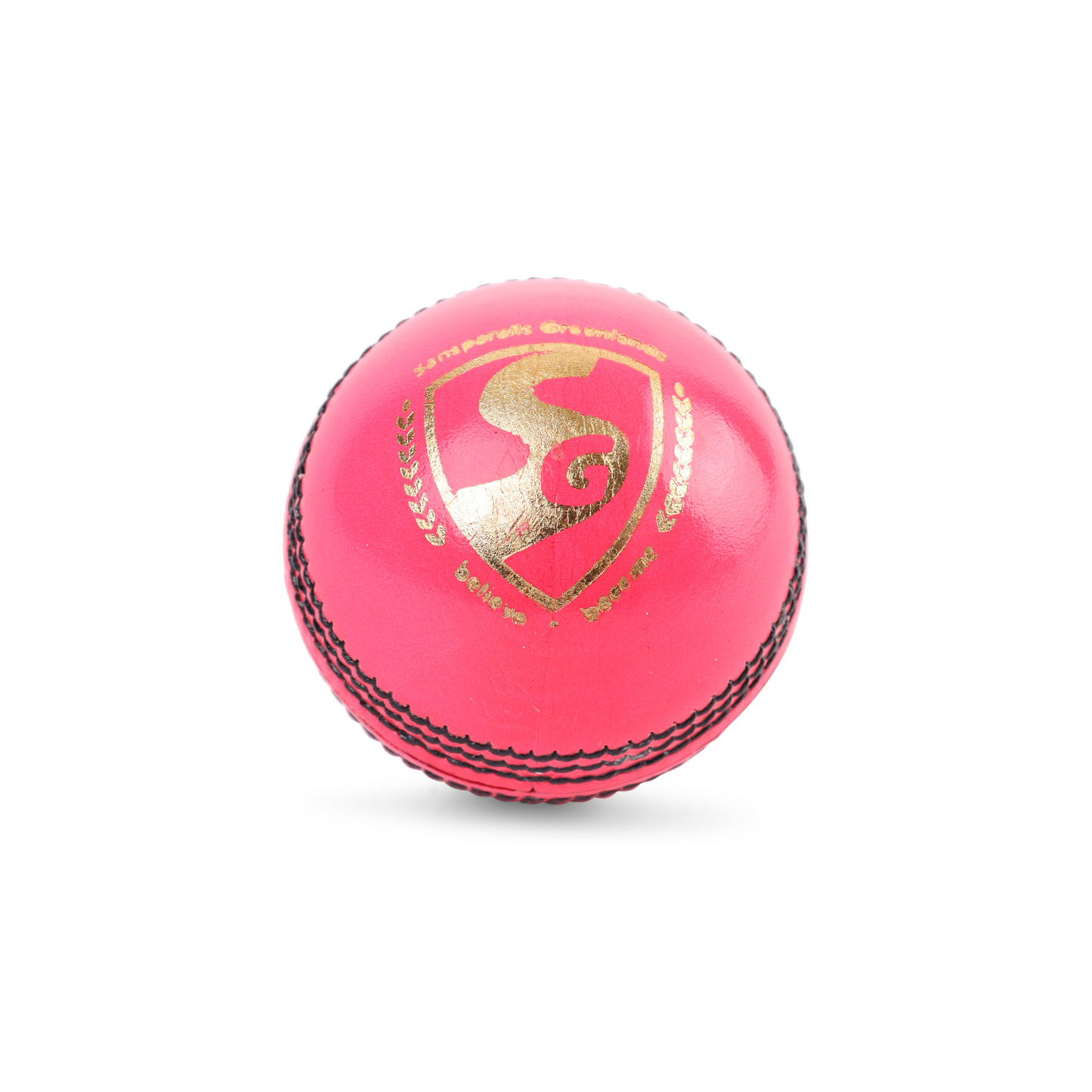 SG Clubª Pink Cricket Leather Ball (SG Pink Ball)