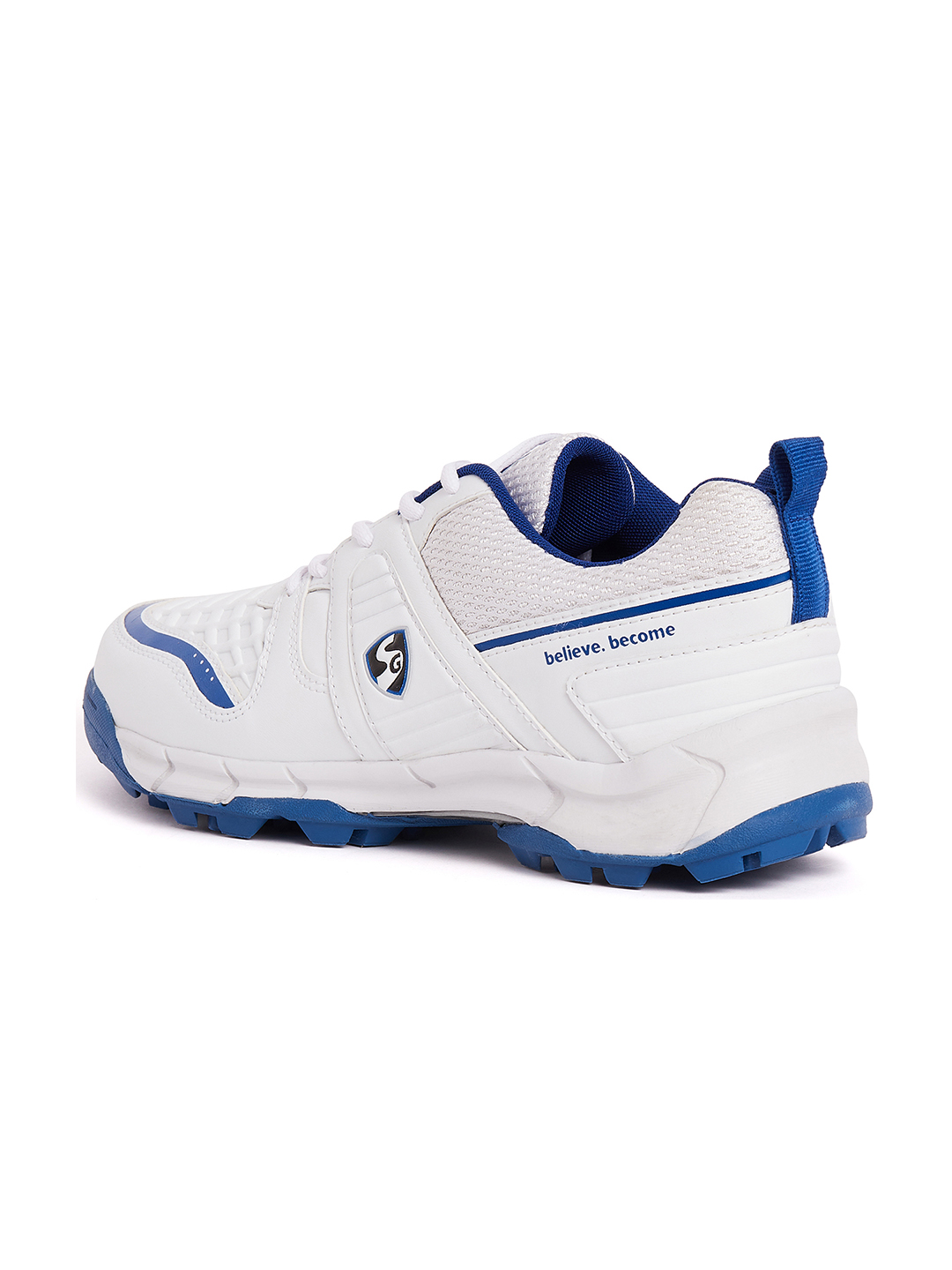 SG Steadler 6.0 Cricket Shoes White/Royal Blue