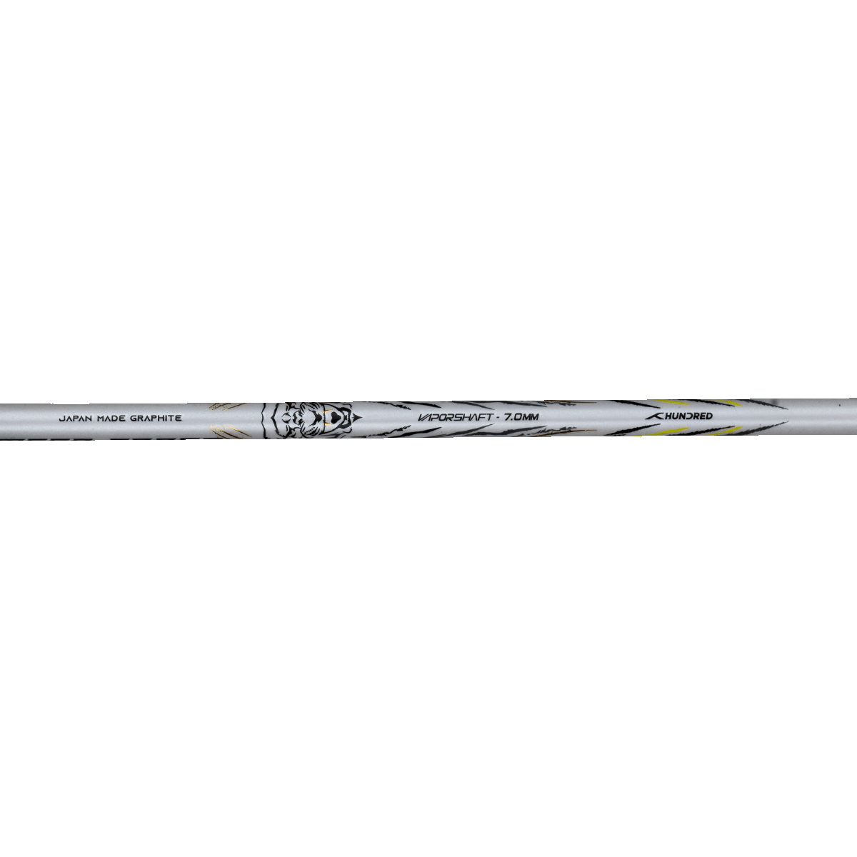 Hundred MegaForce White Strung Badminton Racket