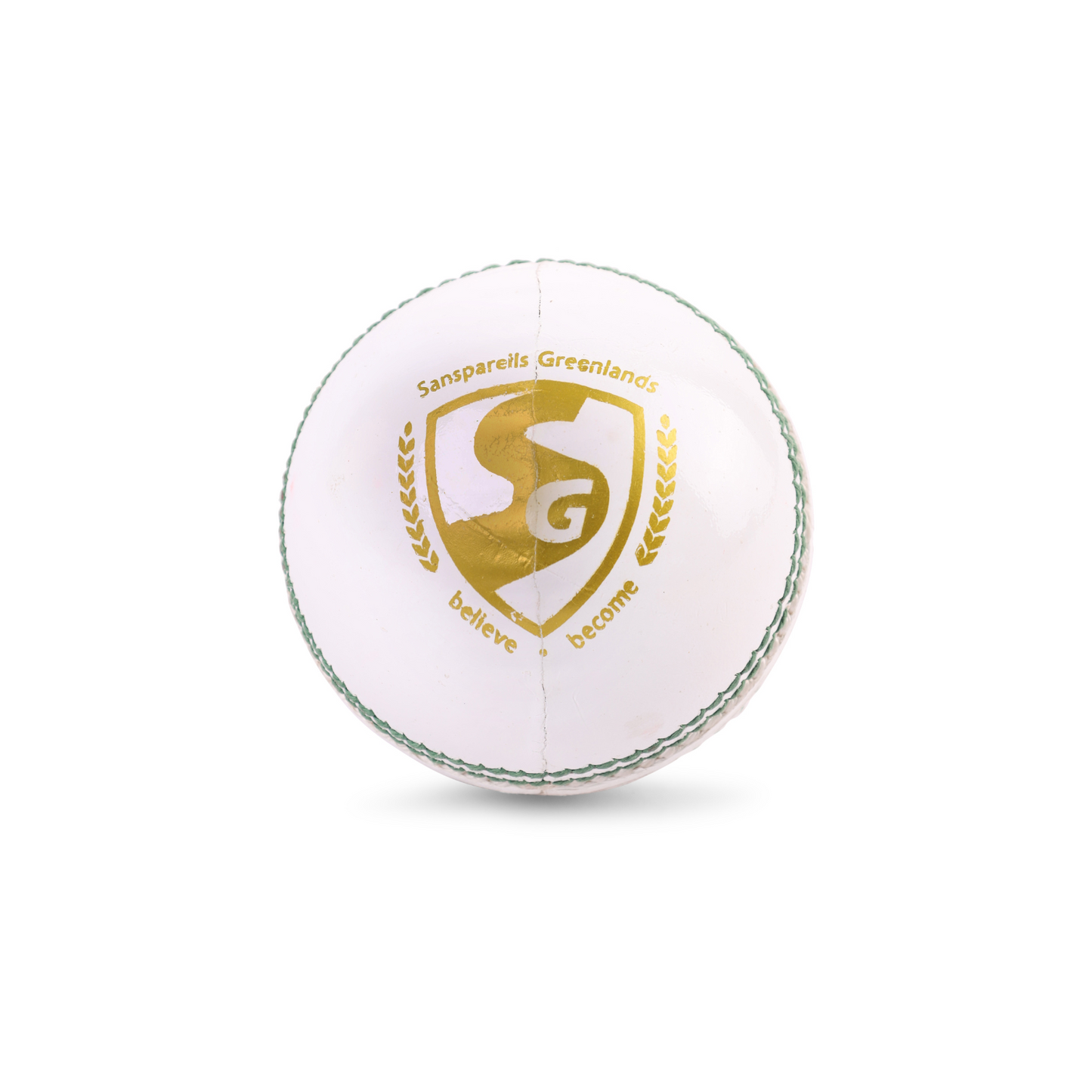 SG Clubª White Cricket Leather Ball