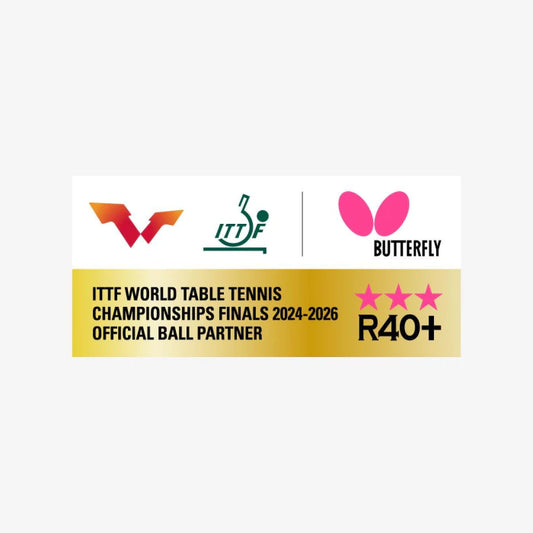Butterfly THREE-STAR R40+ Ball (Box of 12)