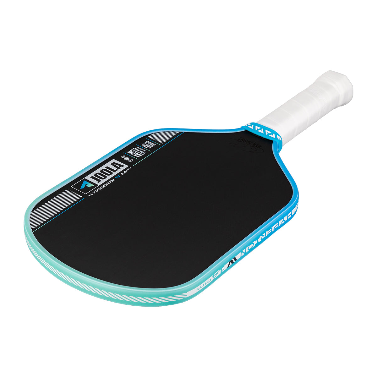 White background, image of the JOOLA Pro IV Hyperion pickleball paddle, 14mm.