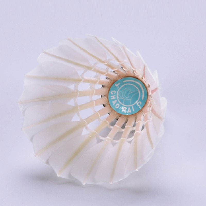 Chaopai Light Blue High Quality Badminton Goose Feather Ball Class B Shuttlecocks