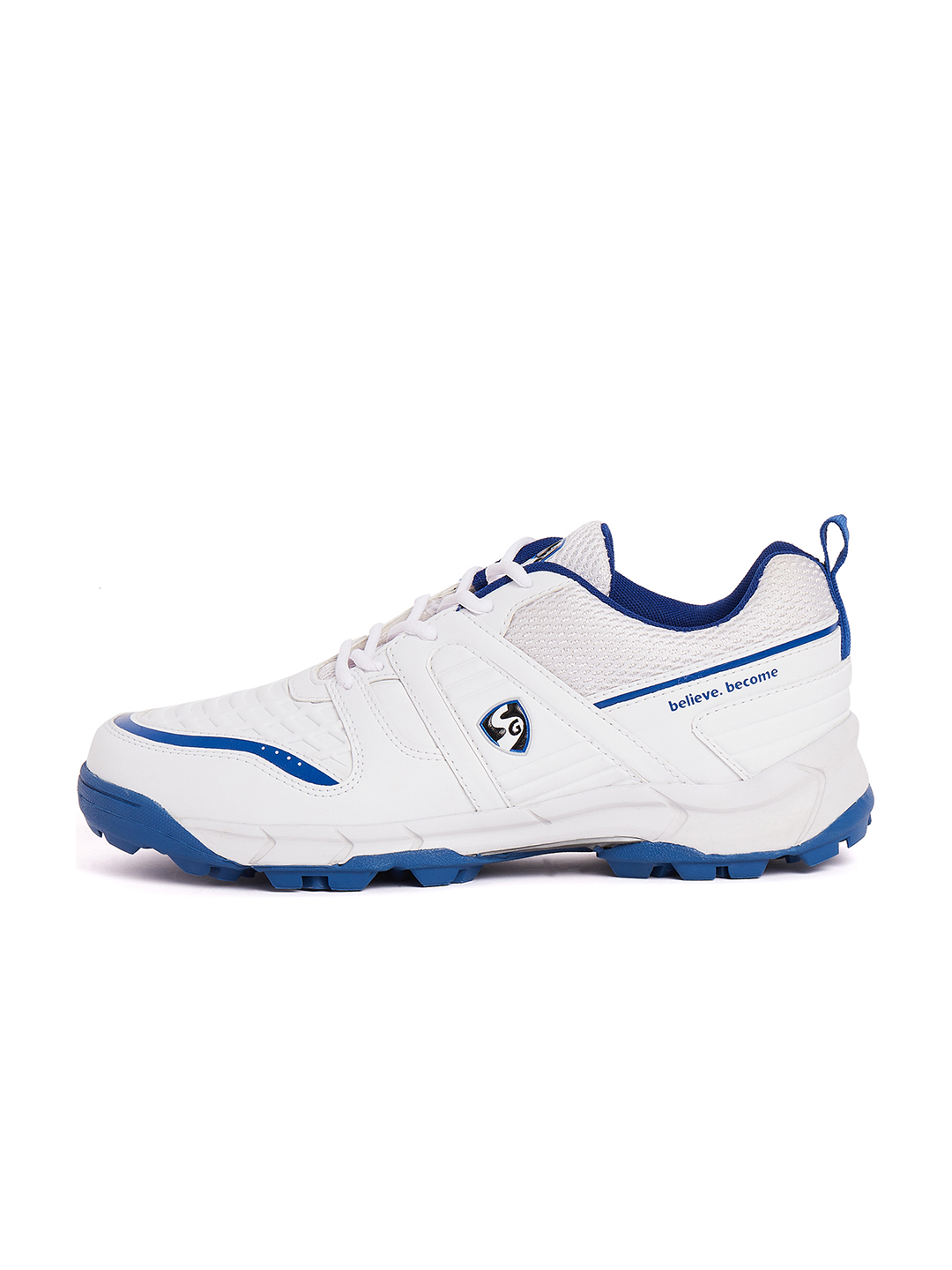 SG Steadler 6.0 Cricket Shoes White/Royal Blue