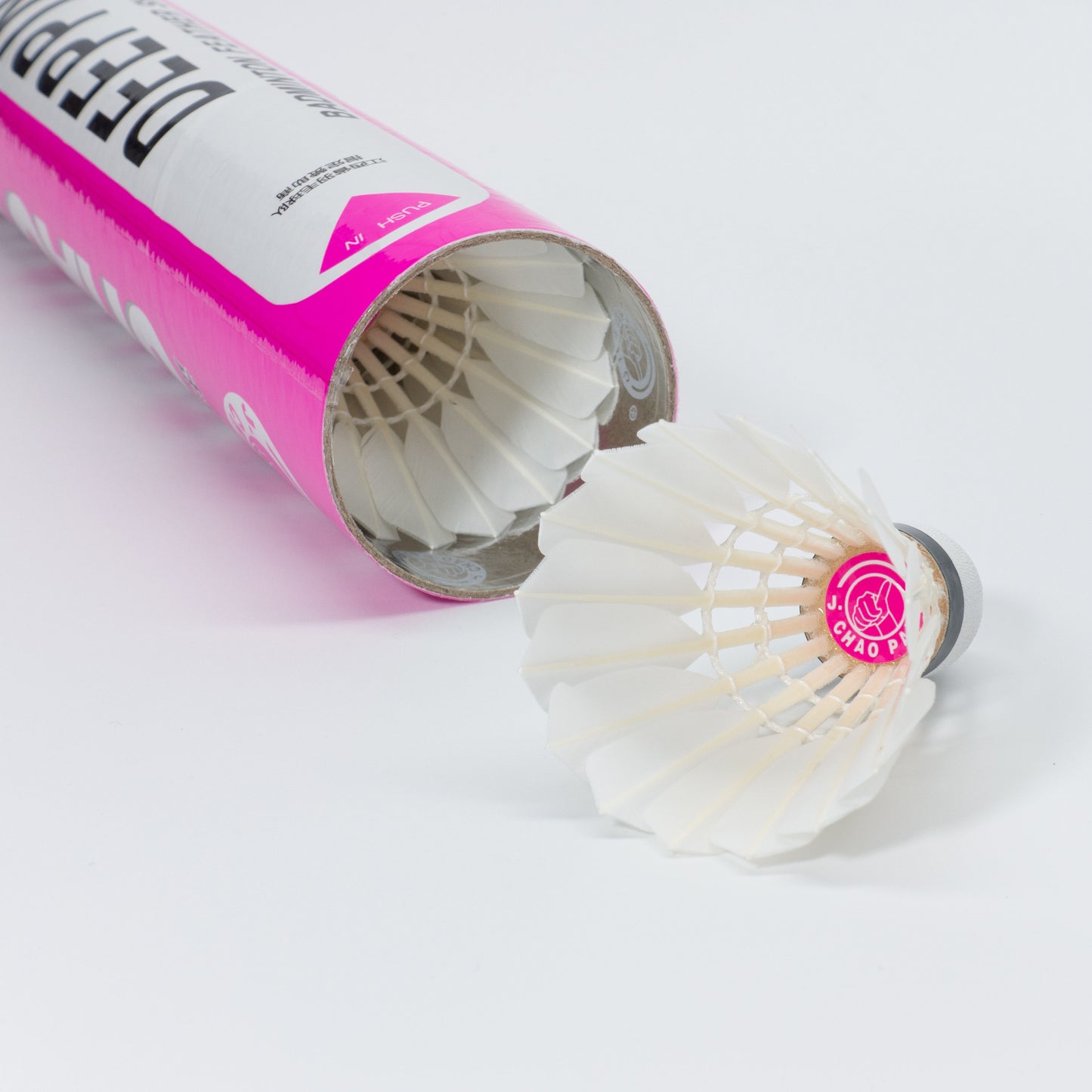 Chaopai Pink Badminton Goose Feather Indoor and Outdoor Badminton Shuttlecocks