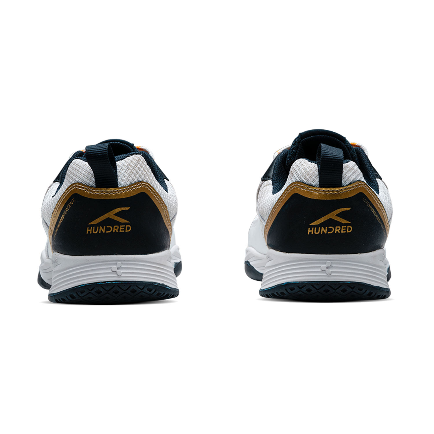 Court Shield-White/Navy/Gold