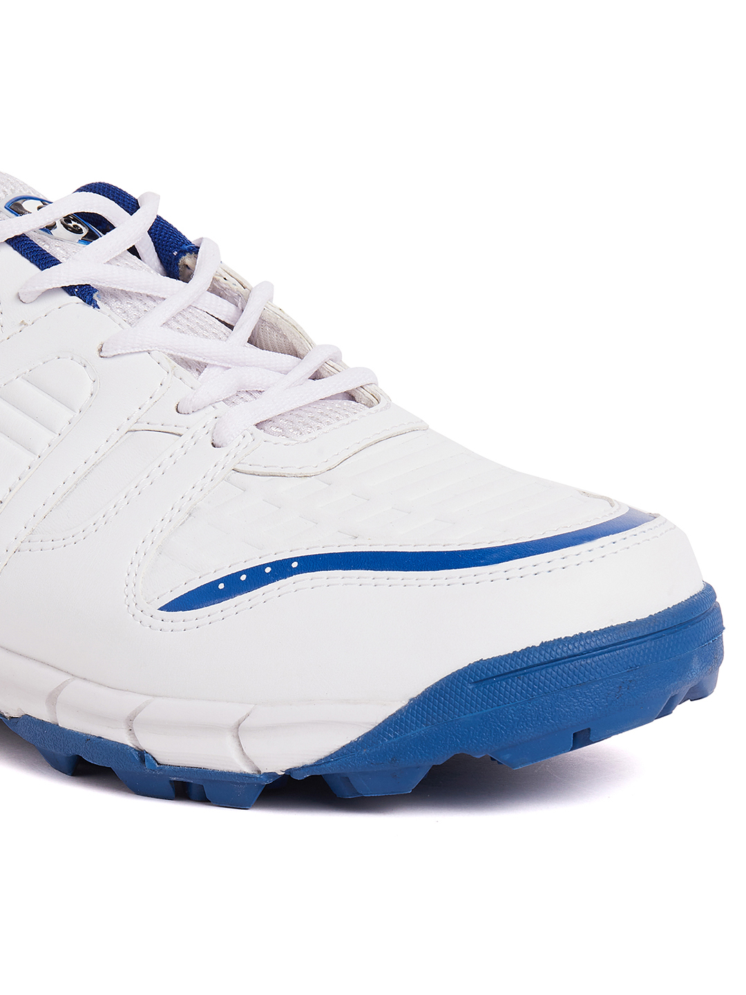 SG Steadler 6.0 Cricket Shoes White/Royal Blue