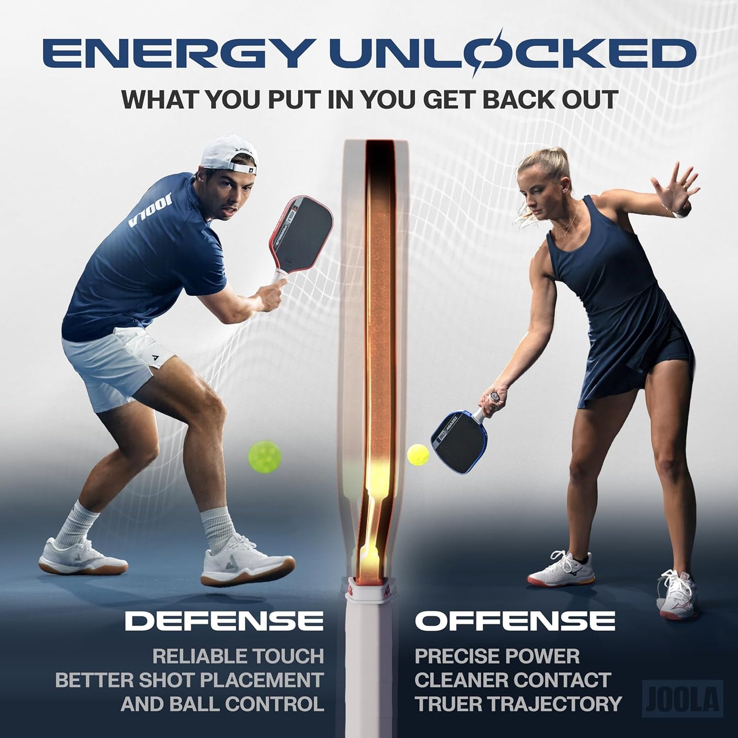 JOOLA Graf Pro V Steffi Graf Seaside Green Pickleball Paddle