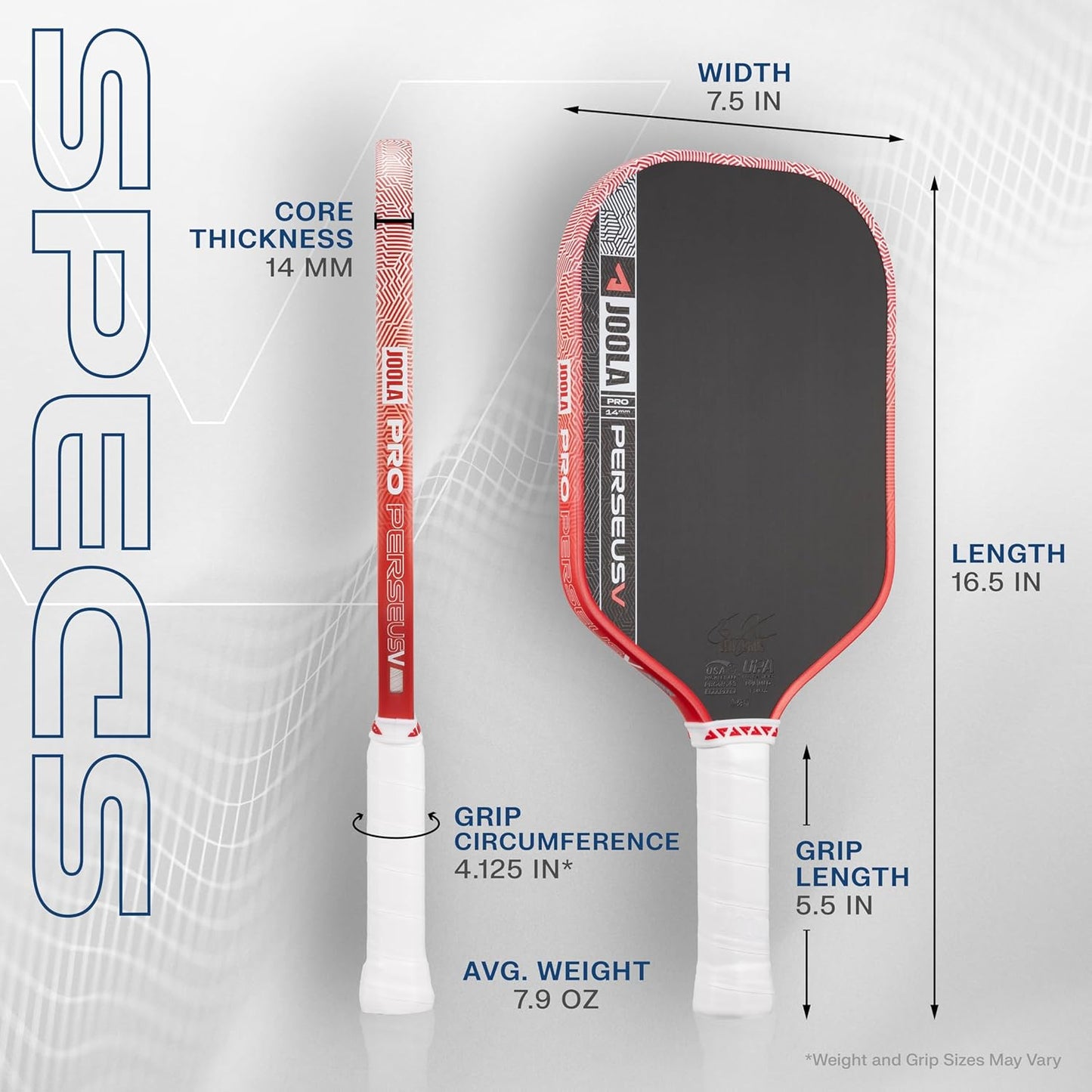 JOOLA Perseus Pro V Ben Johns Blaze Pickleball Paddle