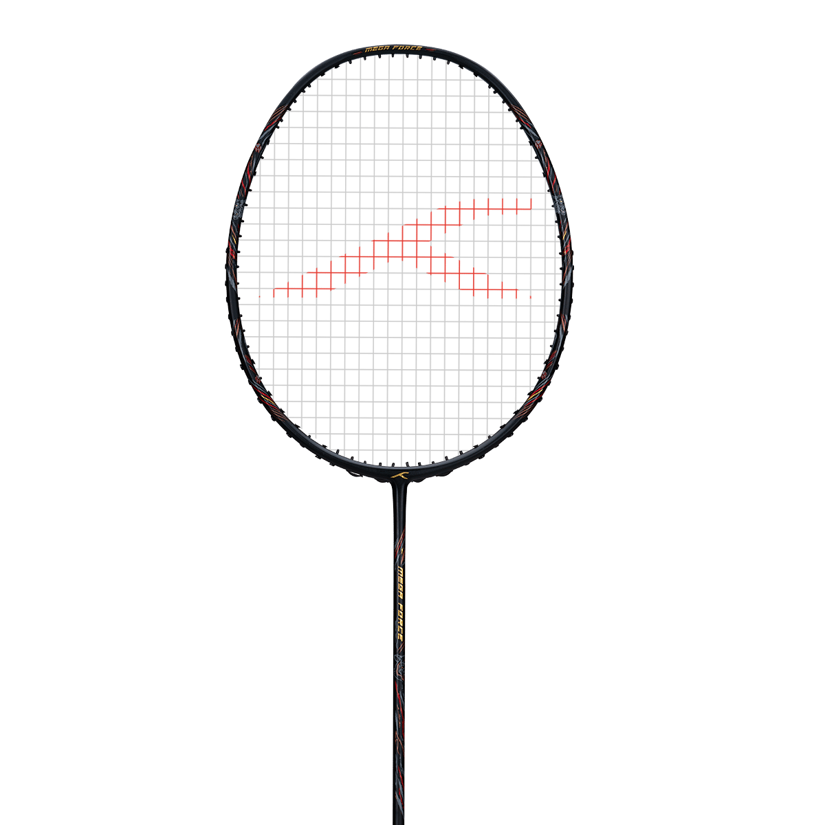 Hundred MegaForce Black Strung Badminton Racket