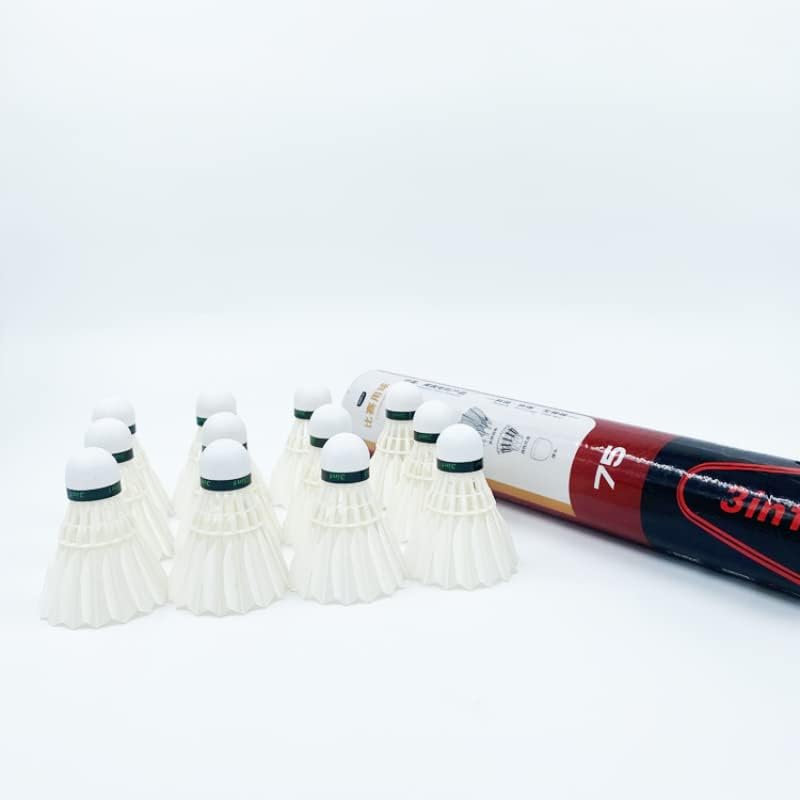 Dmantis D75 3in1 Competition Training Badminton Shuttlecocks Durable Duck Feather. Pack of 5