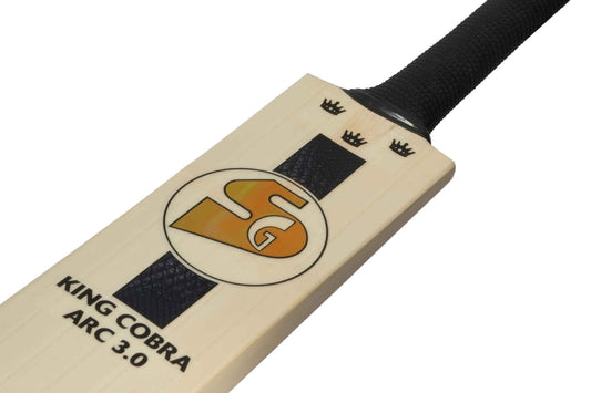 مضرب الكريكيت SG King Cobra Arc 3.0 من خشب الصفصاف الإنجليزي