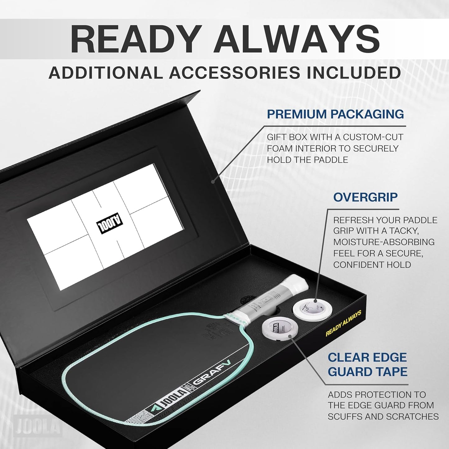 JOOLA Graf Pro V Steffi Graf Seaside Green Pickleball Paddle