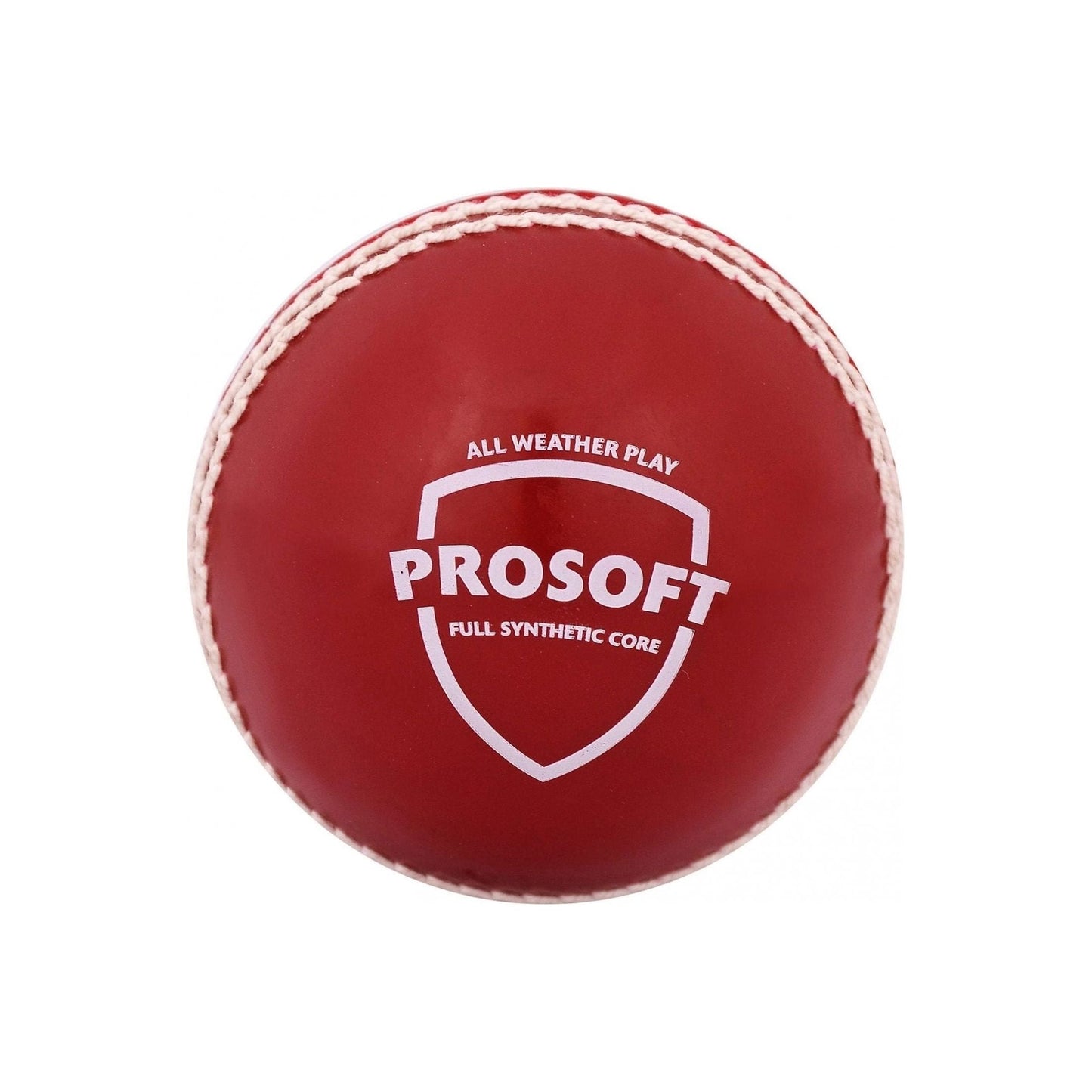 كرة الكريكيت SG Prosoft الاصطناعية - (حمراء)