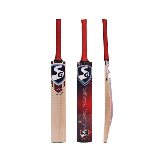 Cricket Kit Set Combo | SG RP Champ | KW Cricket Bat + Batting Gloves & Pads + Helmet + Elbow Guard + Thigh Pad + Abdo Guard + Wheelie Kit Bag