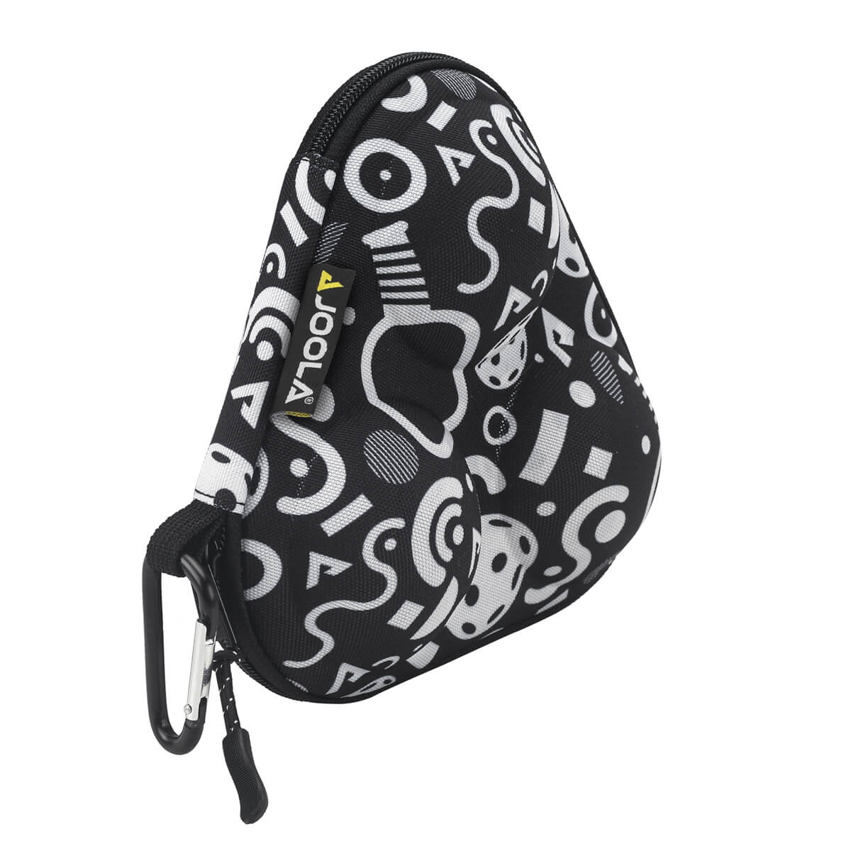 Product photo of the JOOLA Pickleball Ball Case in Black/White #Black/White