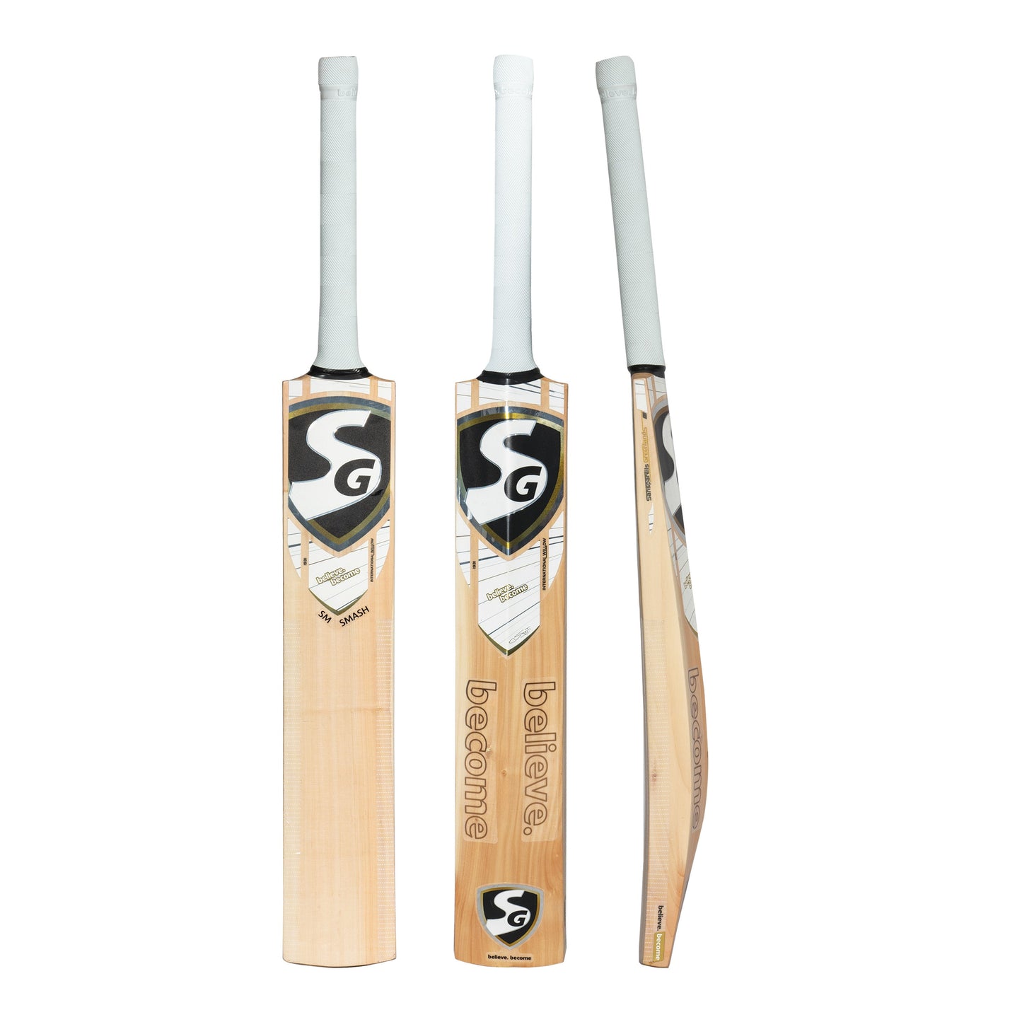 SG SM Smash Cricket Bat - Top Grade International Willow