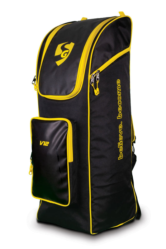 SG V12 Wheelie Duffle Junior Cricket Kit Bag
