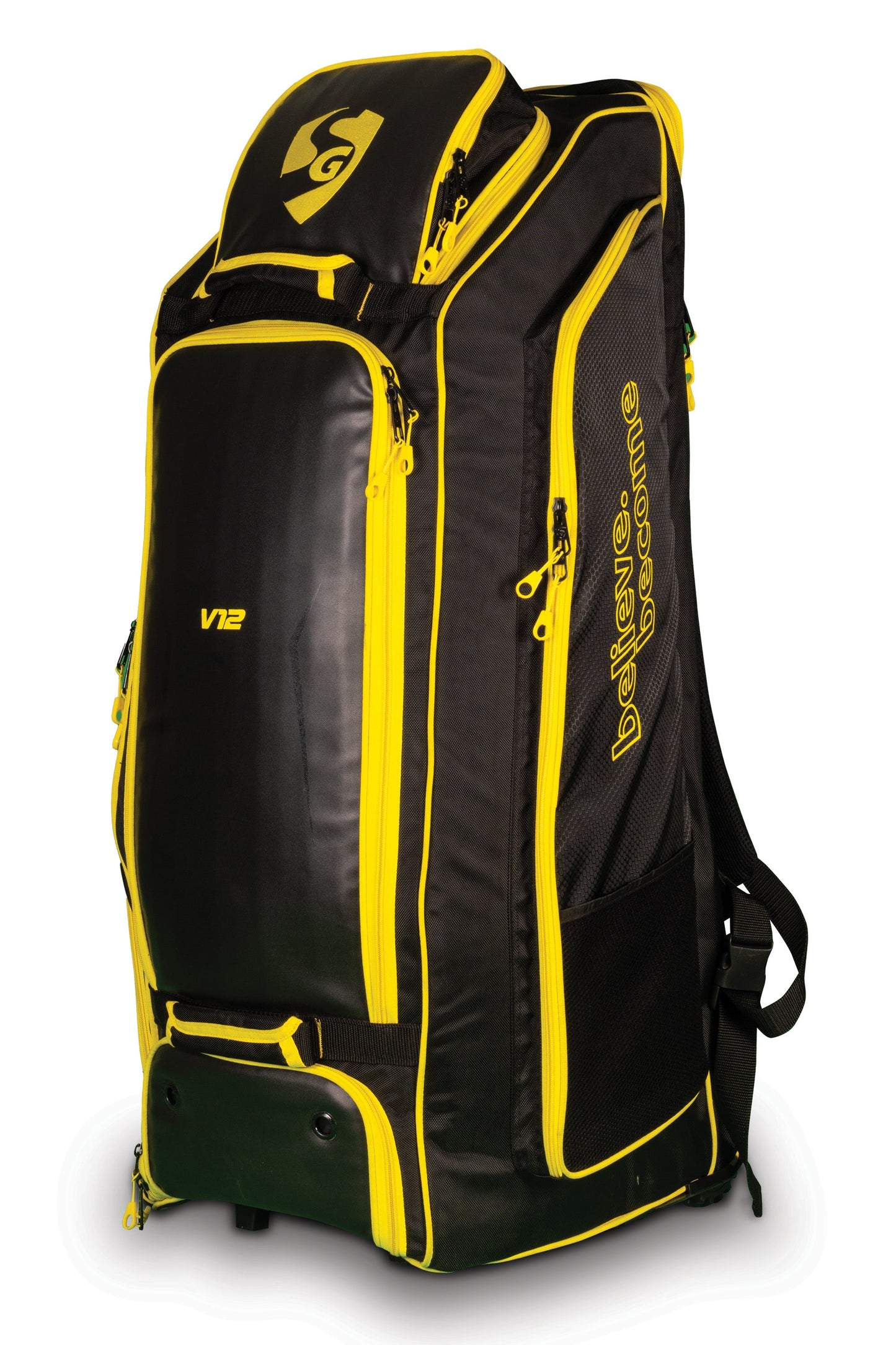SG V12 Wheelie Duffle Cricket Kit Bag