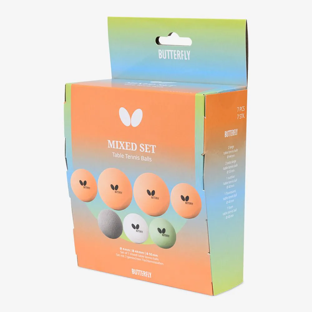 Butterfly Mixed Set Fun Balls (Pack of 7)