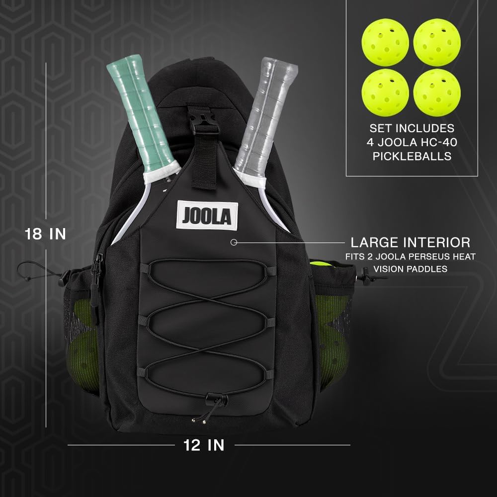JOOLA Heat Vision Pickleball Paddle Set - Galaxy