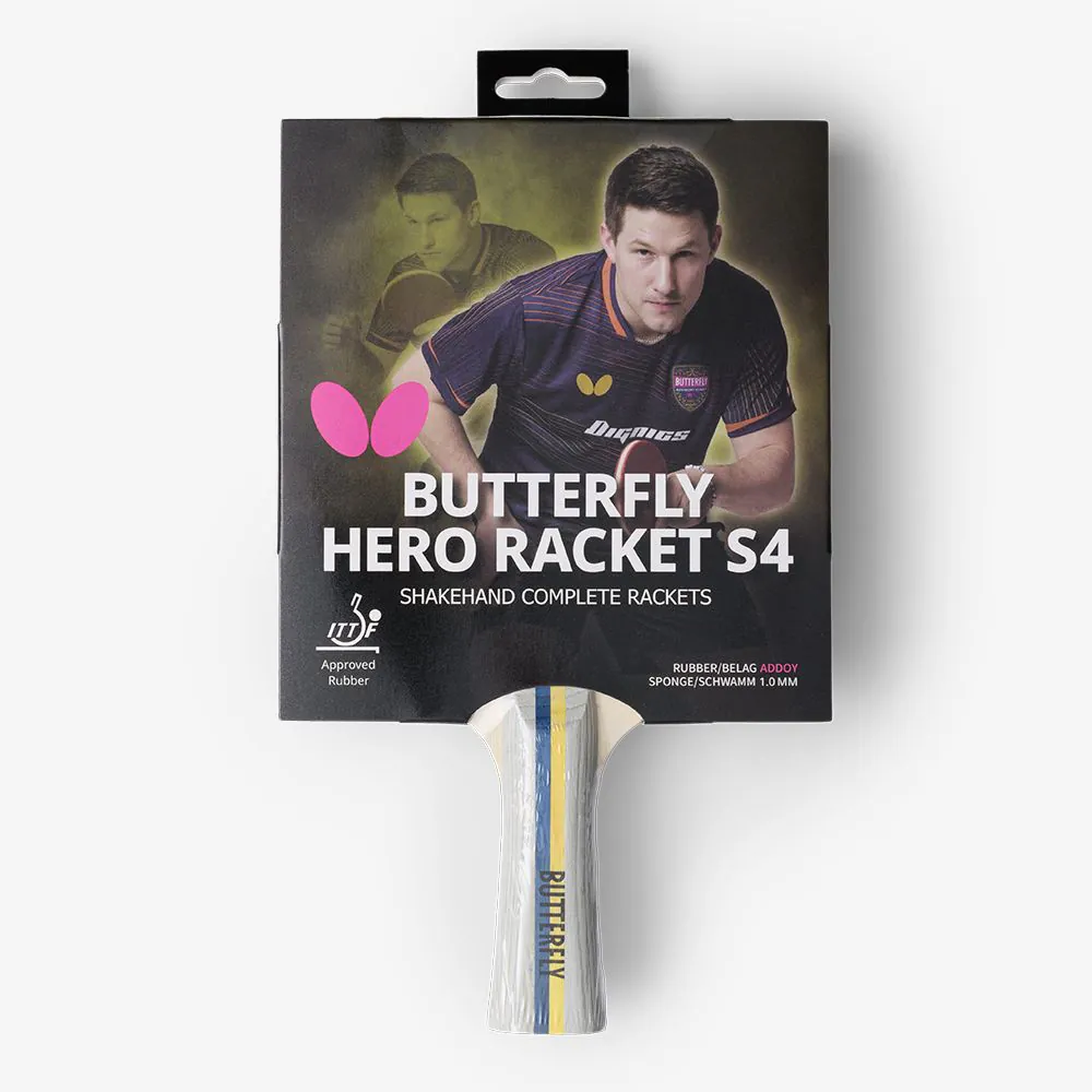 Butterfly Hero Racket S4