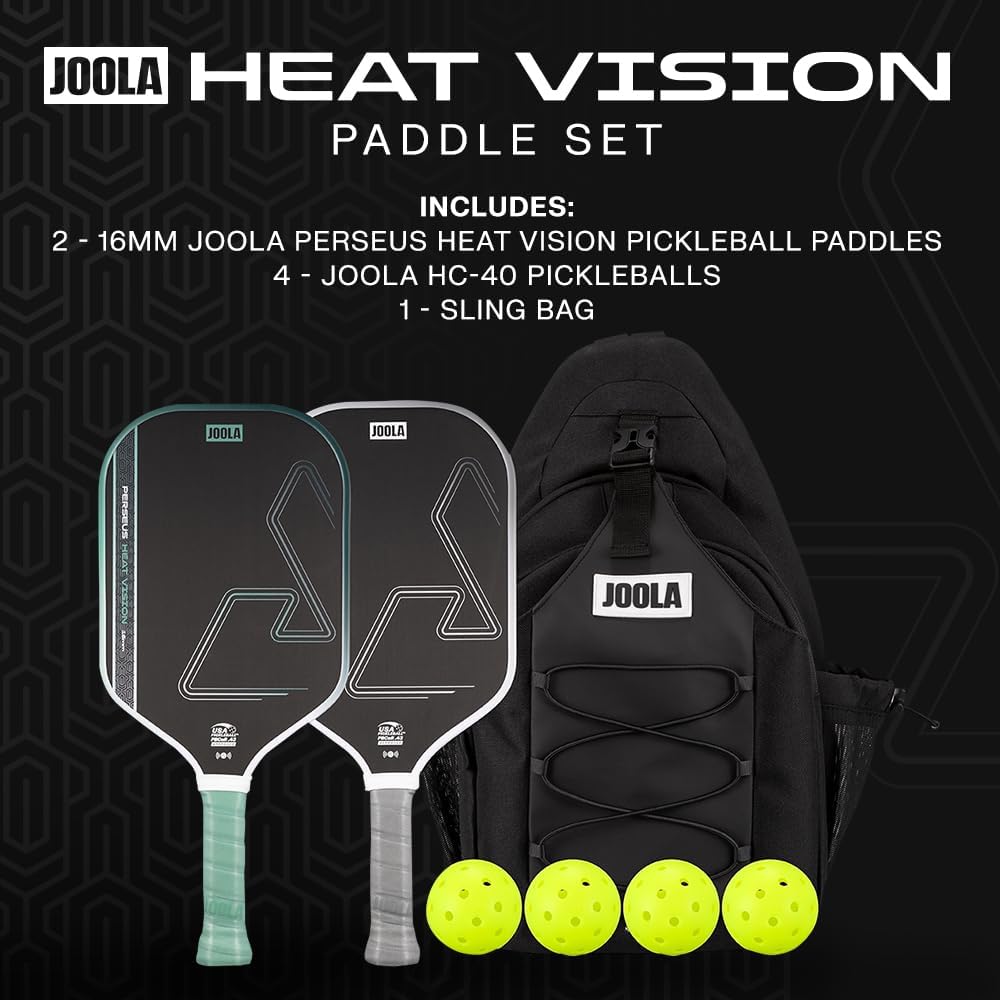 JOOLA Heat Vision Pickleball Paddle Set - Galaxy